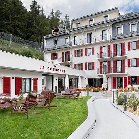 Hotel Restaurant La Couronne Chamonix Eksteriør billede